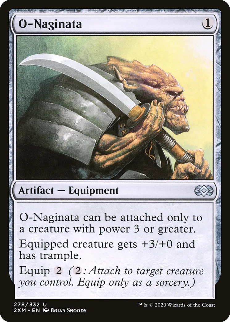 O-Naginata — Double Masters — Magic: The Gathering