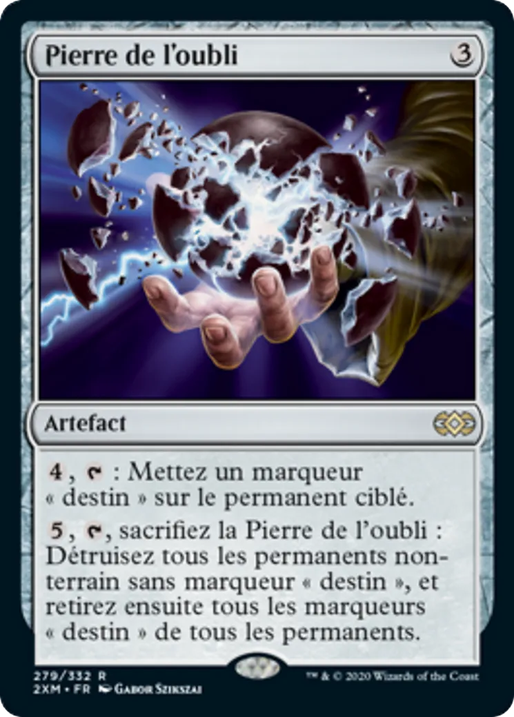 Pierre de l'oubli — Double Masters — Magic: The Gathering