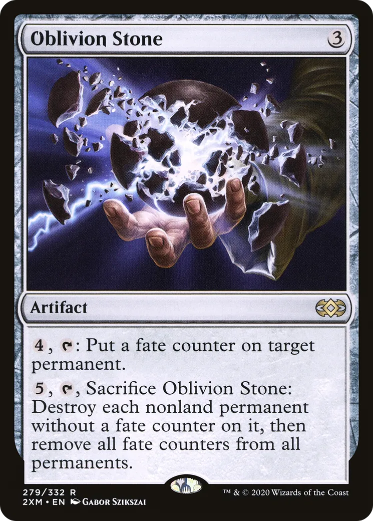 Pierre de l'oubli — Double Masters — Magic: The Gathering