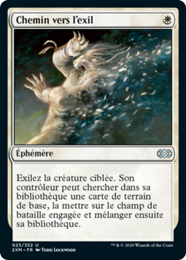 Chemin vers l'exil — Double Masters — Magic: The Gathering