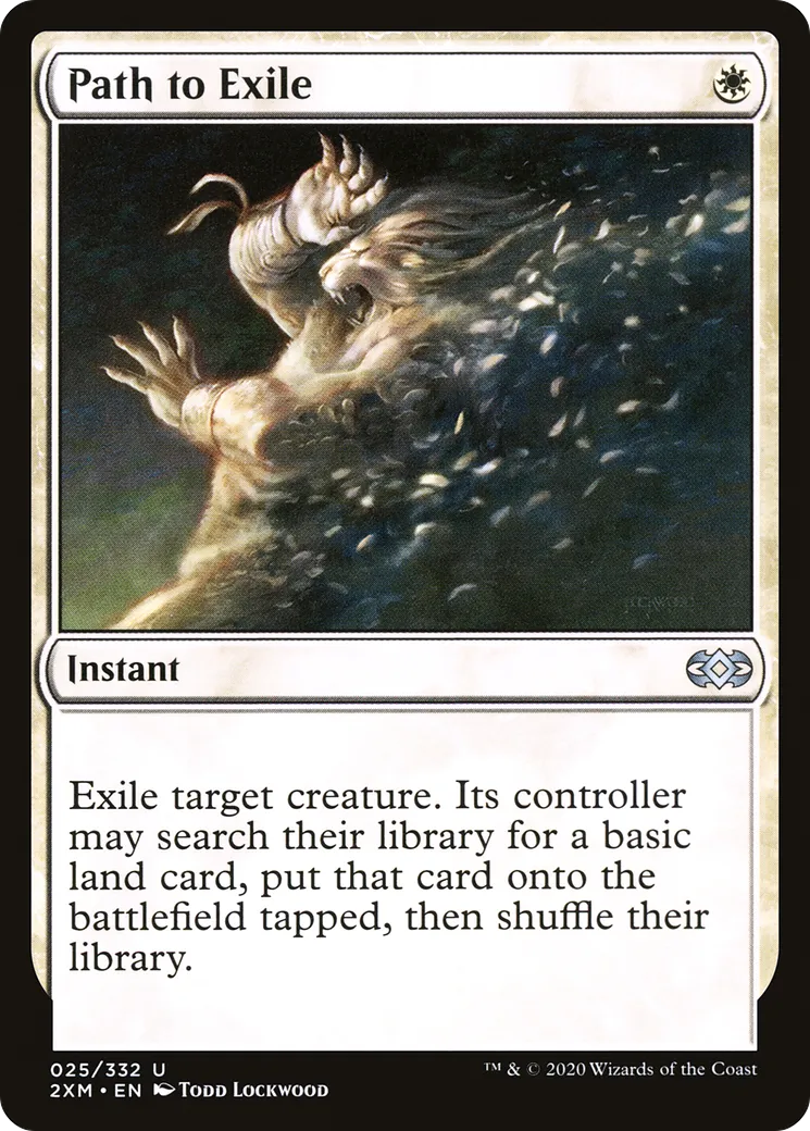 Path to Exile — Double Masters — Magic: The Gathering