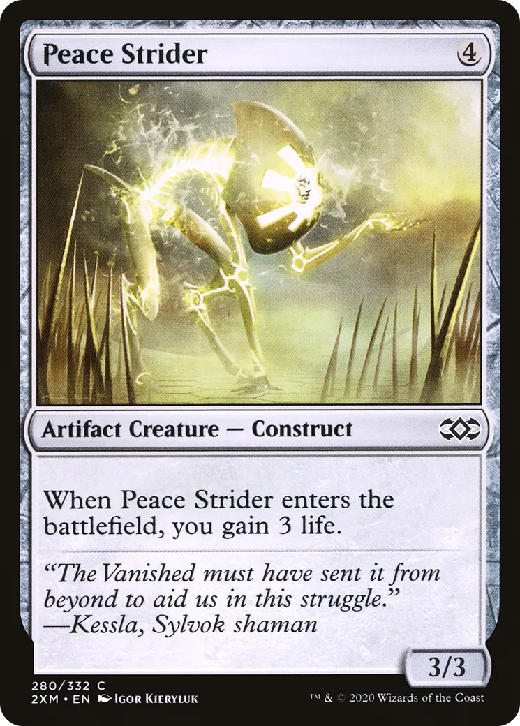 Peace Strider — Double Masters — Magic: The Gathering