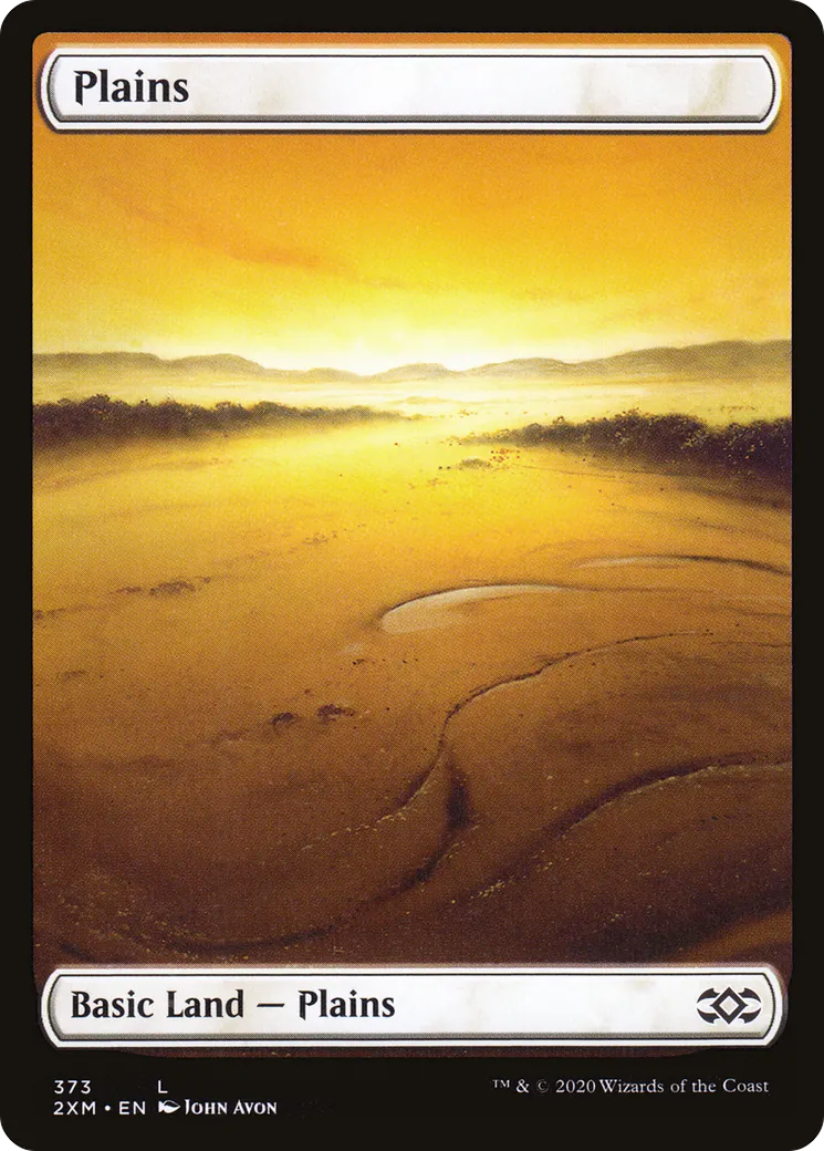 Plains — Double Masters — Magic: The Gathering