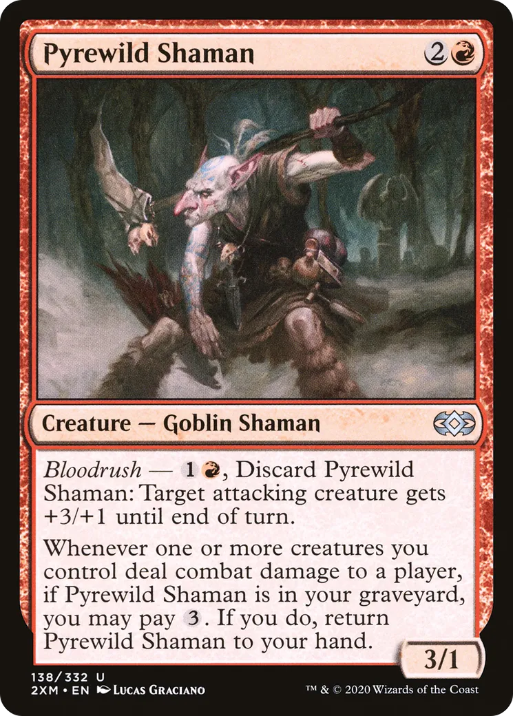 Pyrewild Shaman — Double Masters — Magic: The Gathering