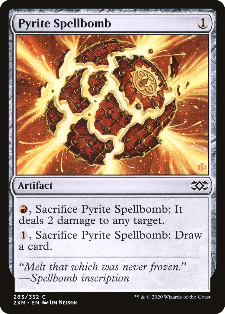 Pyrite Spellbomb — Double Masters — Magic: The Gathering