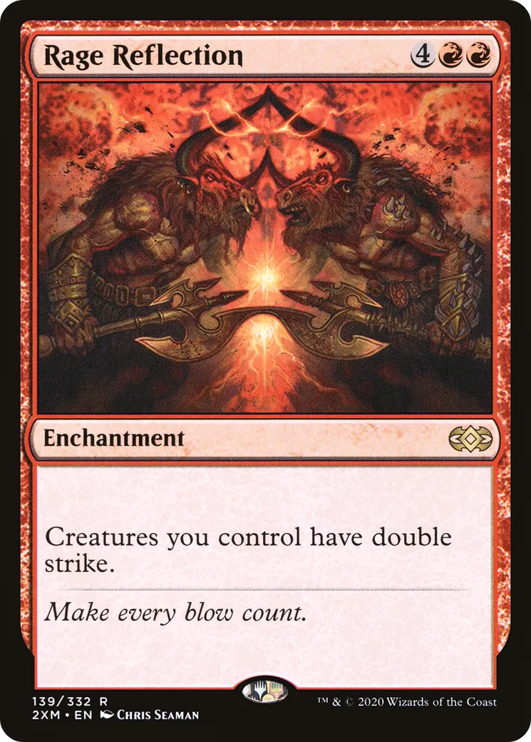 Rage Reflection — Double Masters — Magic: The Gathering