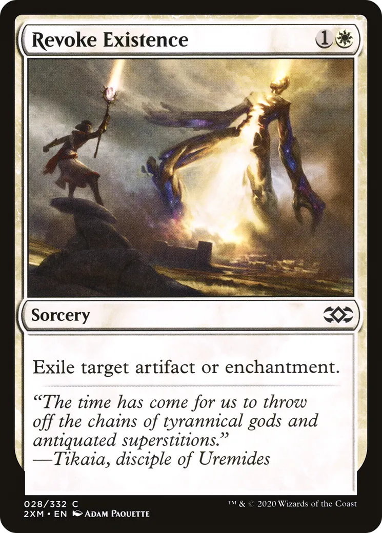 Révocation de l'existence — Double Masters — Magic: The Gathering