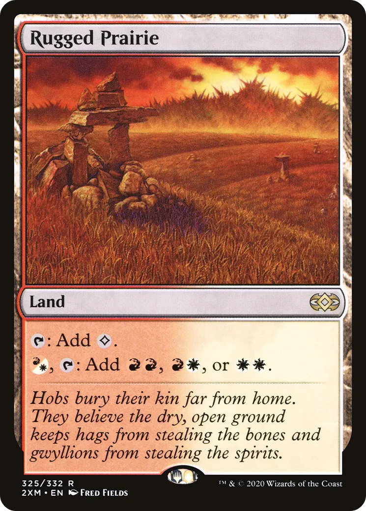 Rugged Prairie — Double Masters — Magic: The Gathering