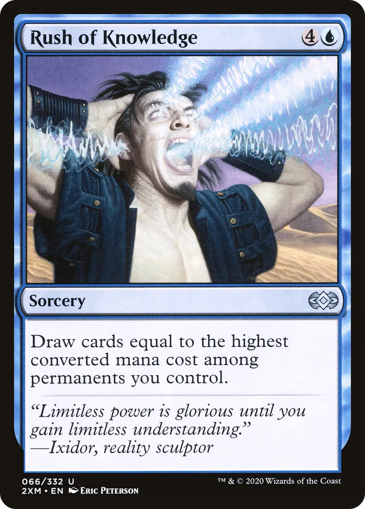 Déferlante de connaissance — Double Masters — Magic: The Gathering