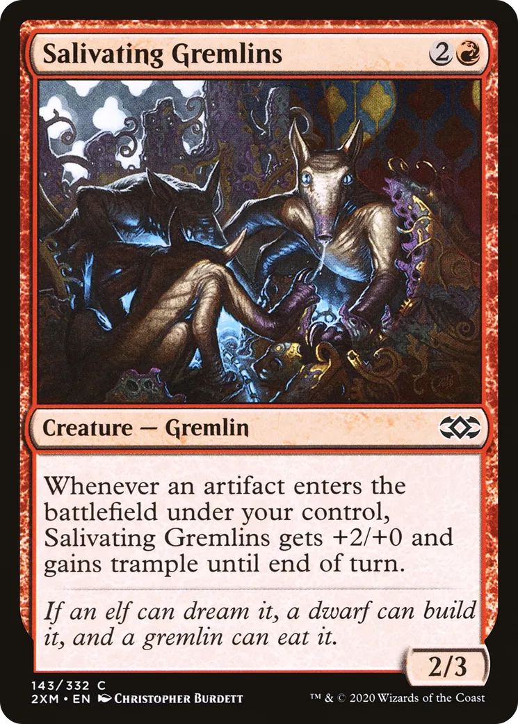Salivating Gremlins — Double Masters — Magic: The Gathering