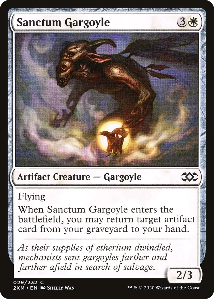 Gargouille du sanctuaire — Double Masters — Magic: The Gathering