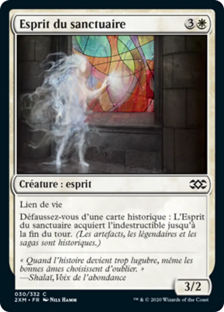 Esprit du sanctuaire — Double Masters — Magic: The Gathering