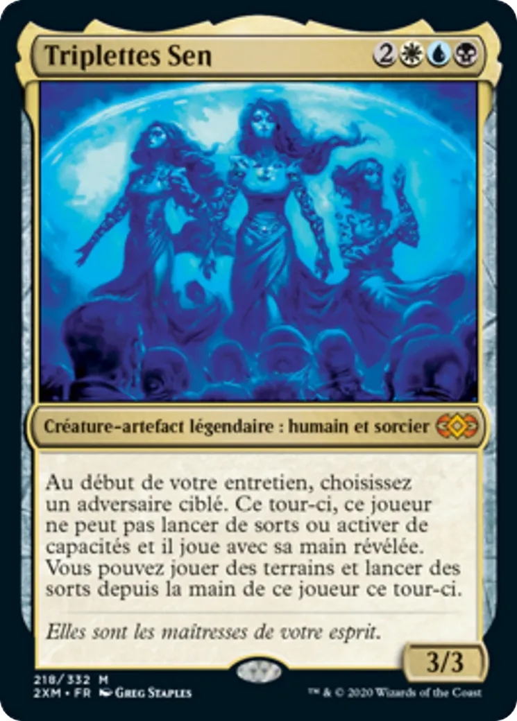 Triplettes Sen — Double Masters — Magic: The Gathering
