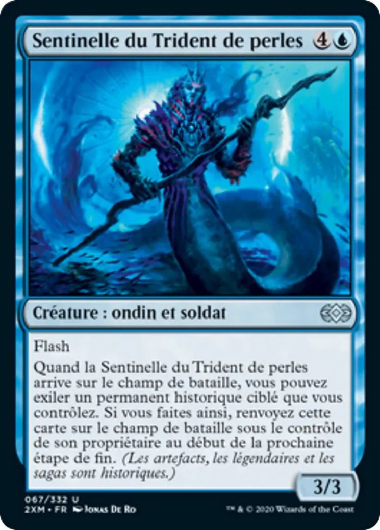 Sentinelle du Trident de perles — Double Masters — Magic: The Gathering