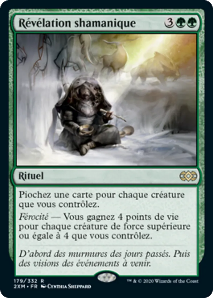 Révélation shamanique from Double Masters - Magic: The Gathering