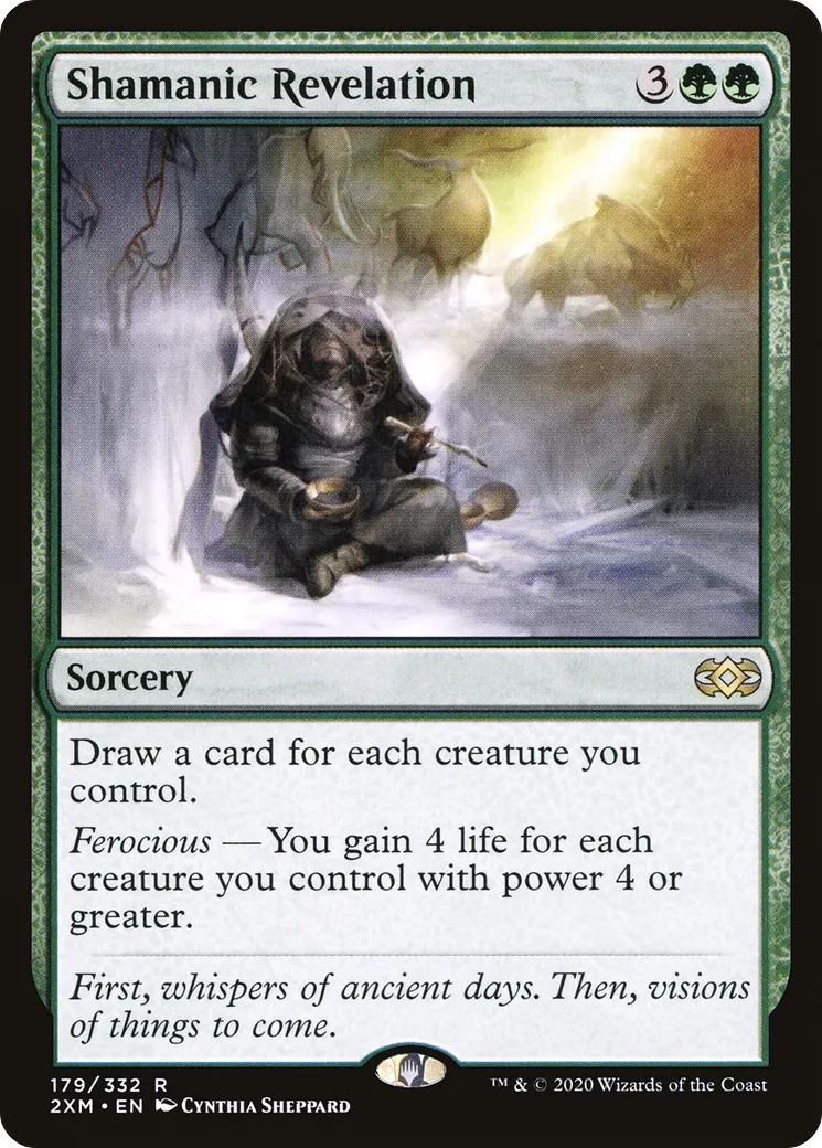 Shamanic Revelation from Double Masters - Magic: The Gathering
