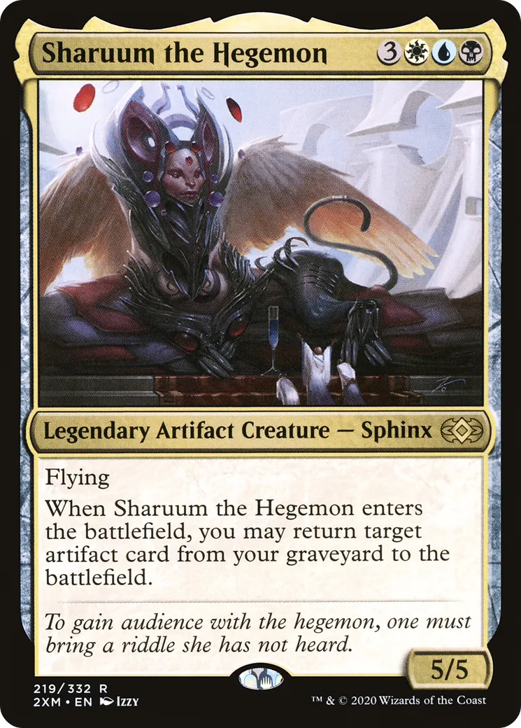Sharuum the Hegemon — Double Masters — Magic: The Gathering
