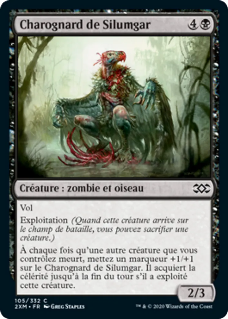 Charognard de Silumgar — Double Masters — Magic: The Gathering
