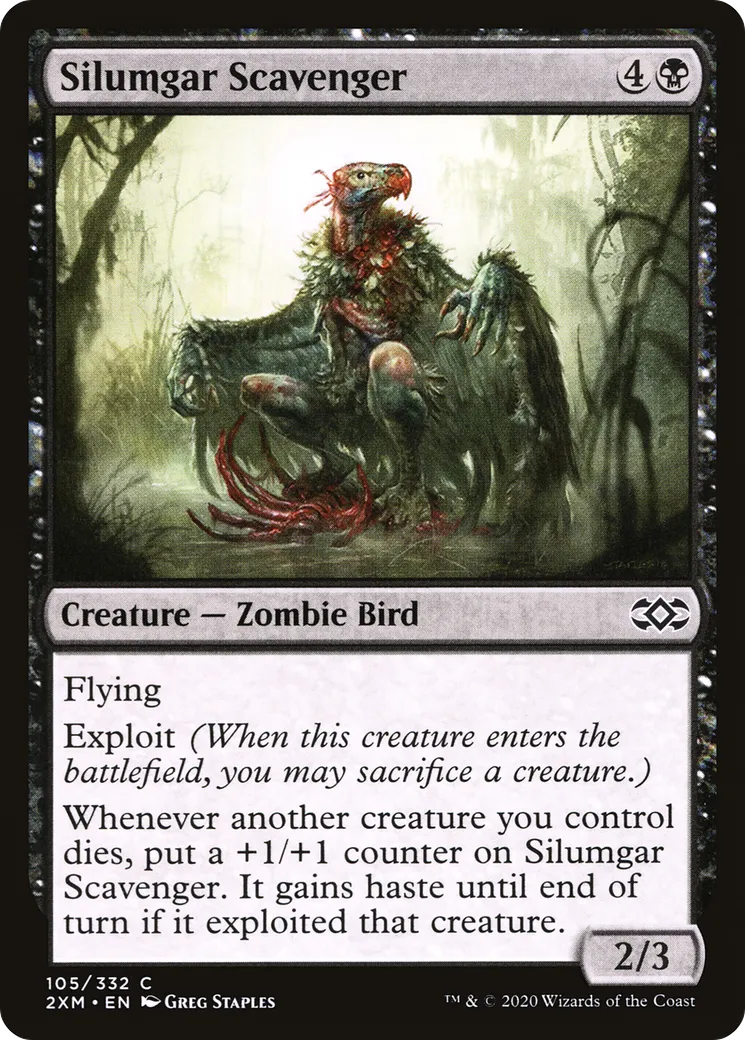 Charognard de Silumgar — Double Masters — Magic: The Gathering