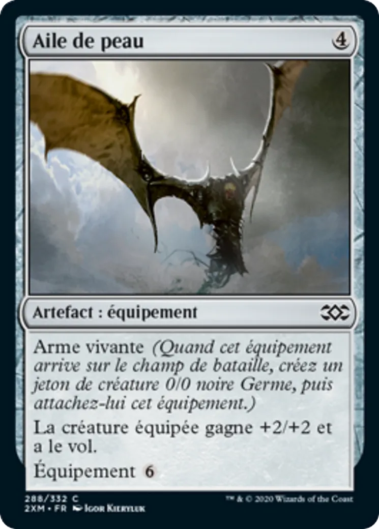 Aile de peau — Double Masters — Magic: The Gathering