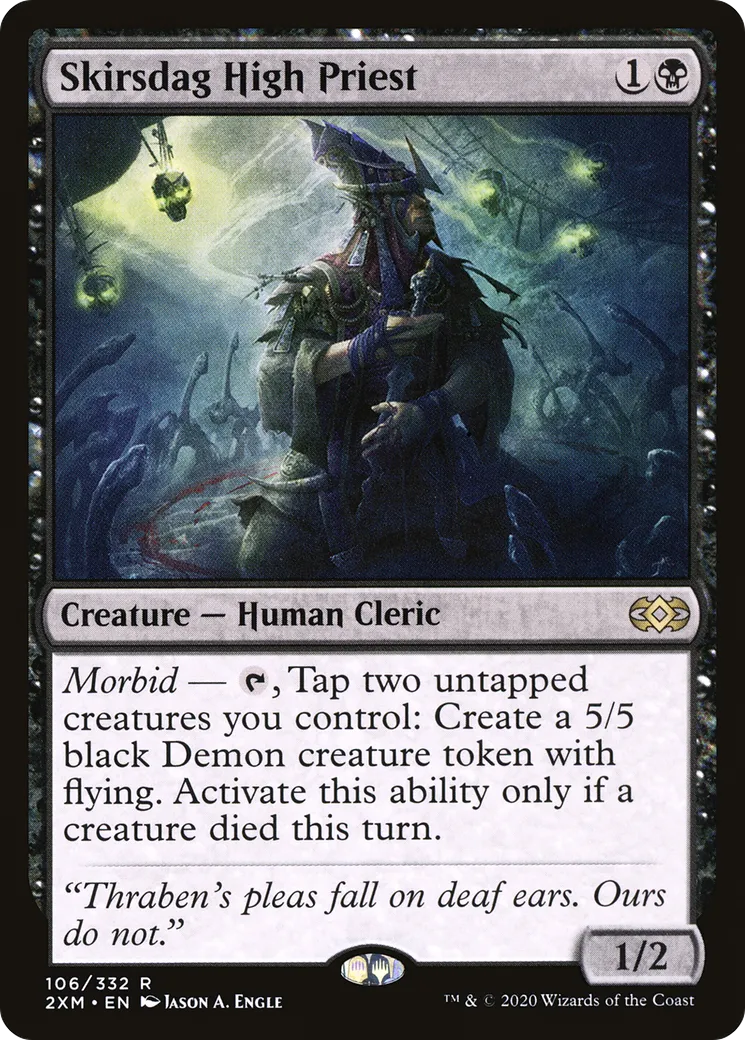 Skirsdag High Priest — Double Masters — Magic: The Gathering