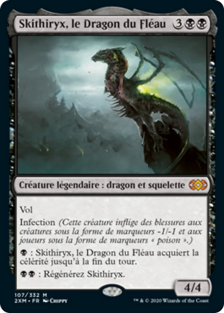 Skithiryx, le Dragon du Fléau — Double Masters — Magic: The Gathering