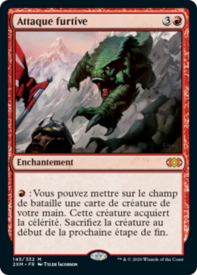 Attaque furtive — Double Masters — Magic: The Gathering