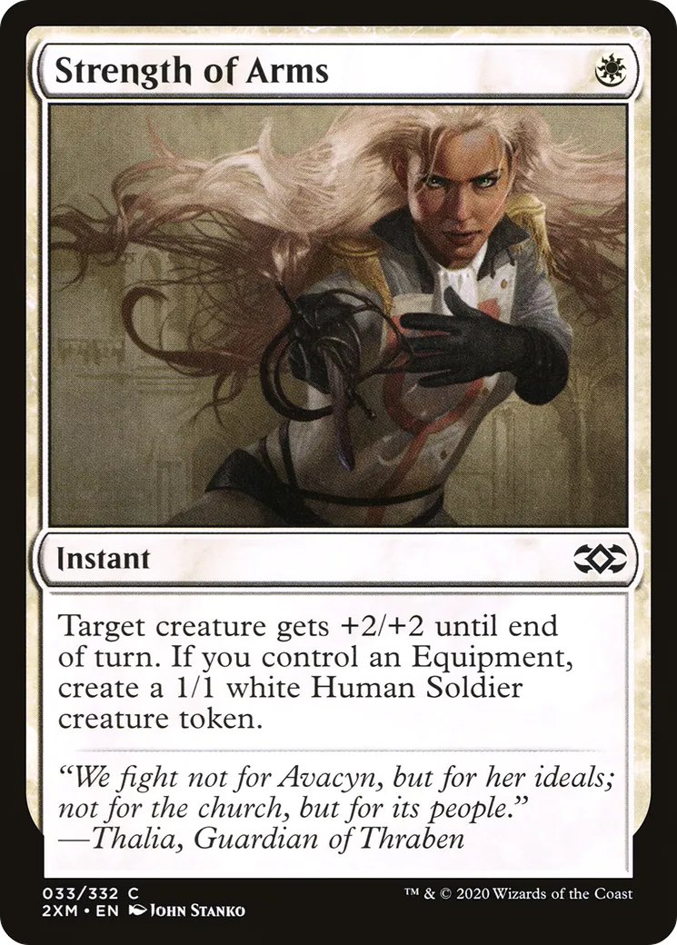 Force des armes — Double Masters — Magic: The Gathering
