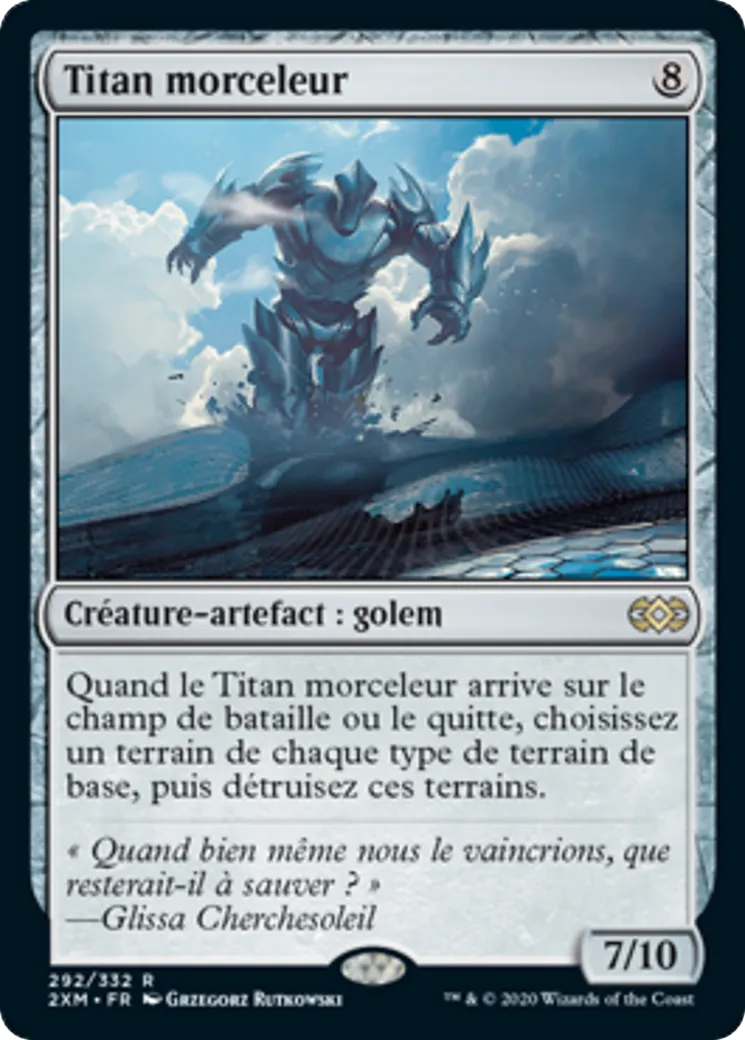 Titan morceleur — Double Masters — Magic: The Gathering