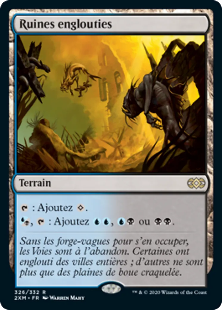 Ruines englouties — Double Masters — Magic: The Gathering