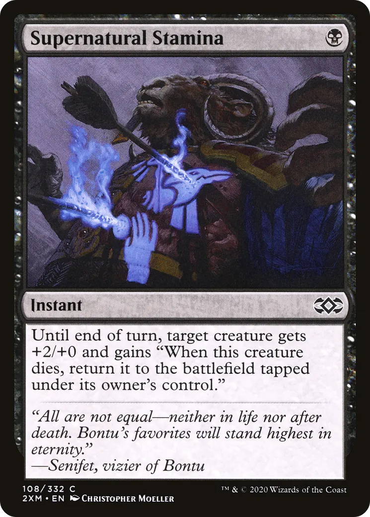 Vigueur surnaturelle — Double Masters — Magic: The Gathering