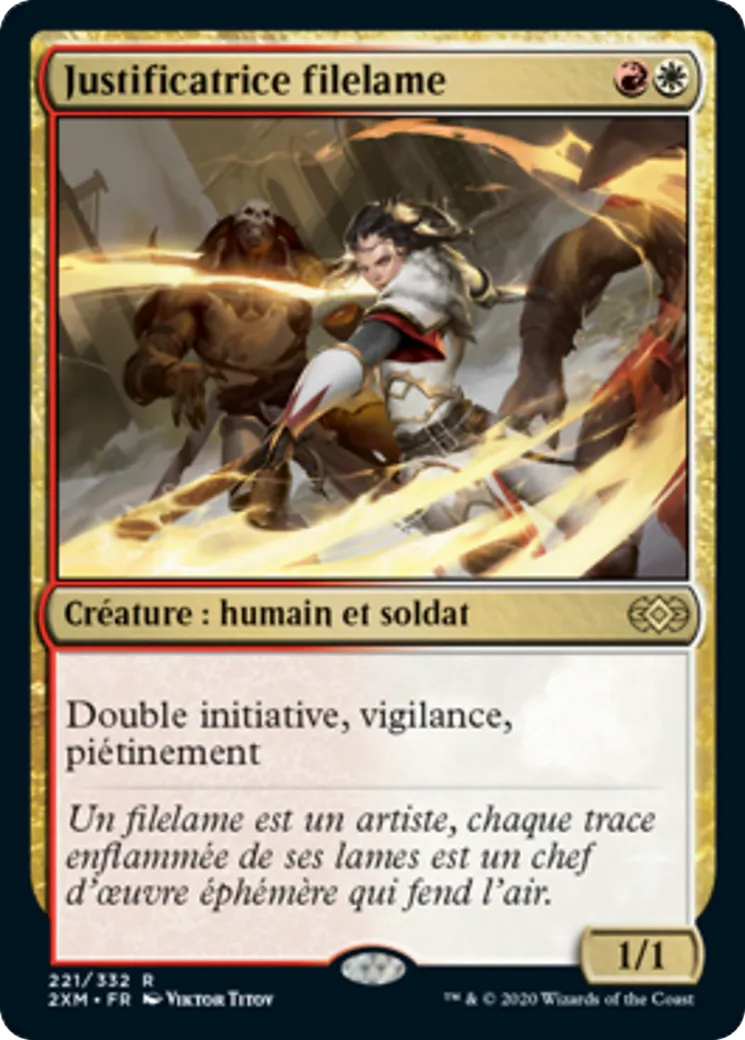 Justificatrice filelame — Double Masters — Magic: The Gathering