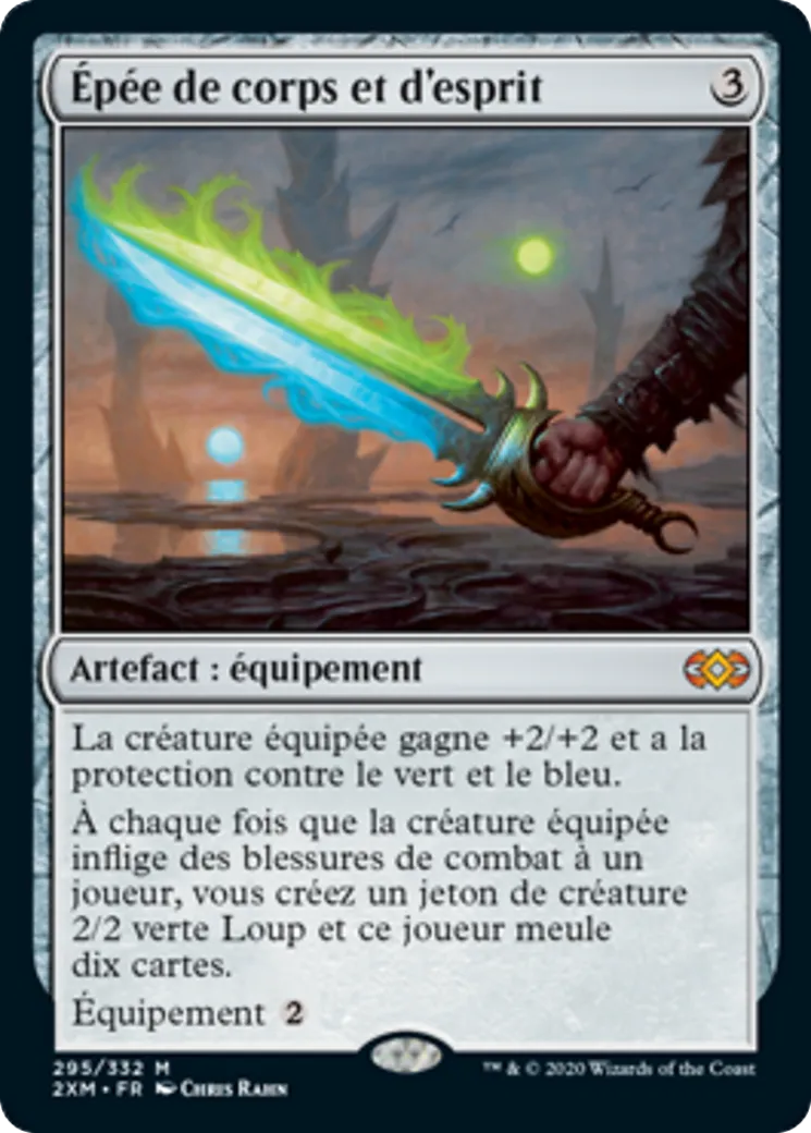 Épée de corps et d'esprit from Double Masters - Magic: The Gathering