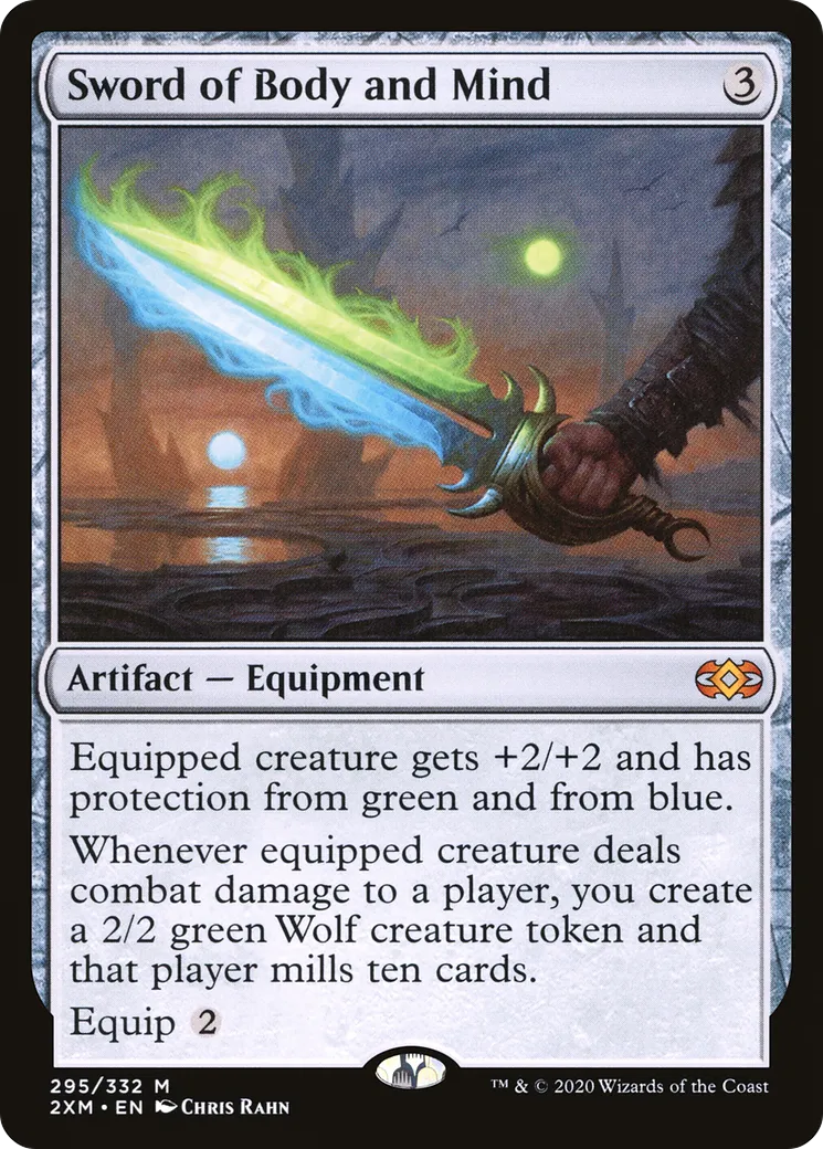 Sword of Body and Mind from Double Masters - Magic: The Gathering