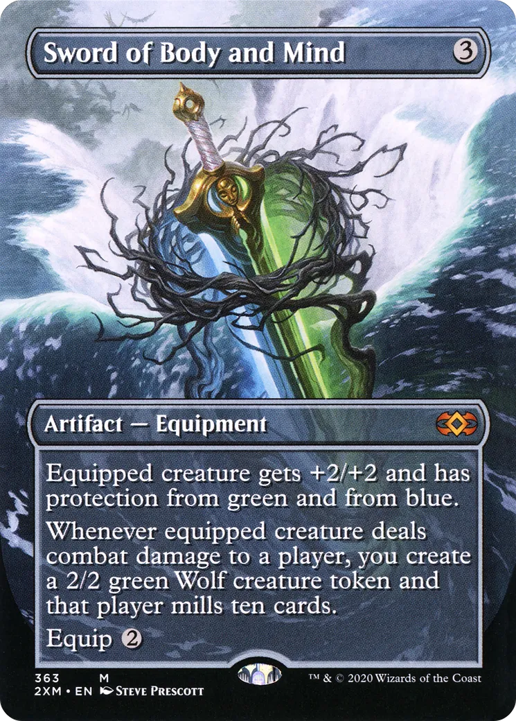 Sword of Body and Mind — Double Masters — Magic: The Gathering