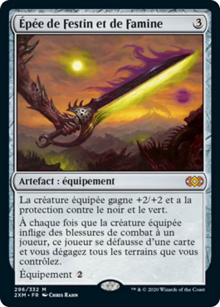 Épée de Festin et de Famine — Double Masters — Magic: The Gathering