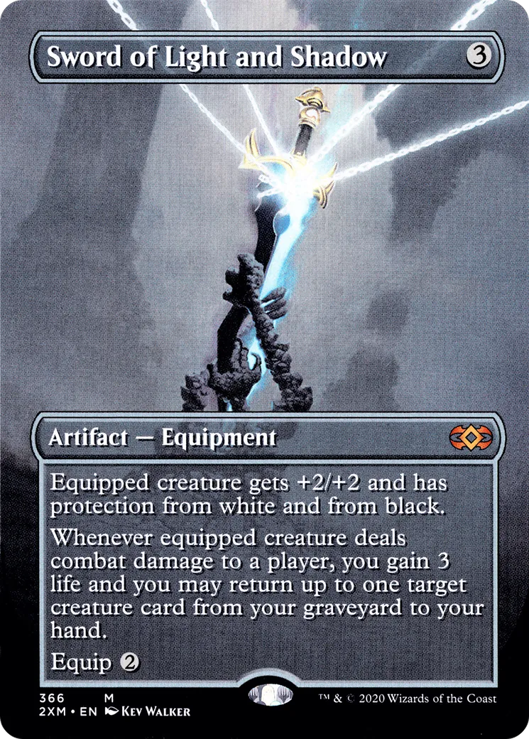 Épée des Ténèbres et de la Lumière — Double Masters — Magic: The Gathering