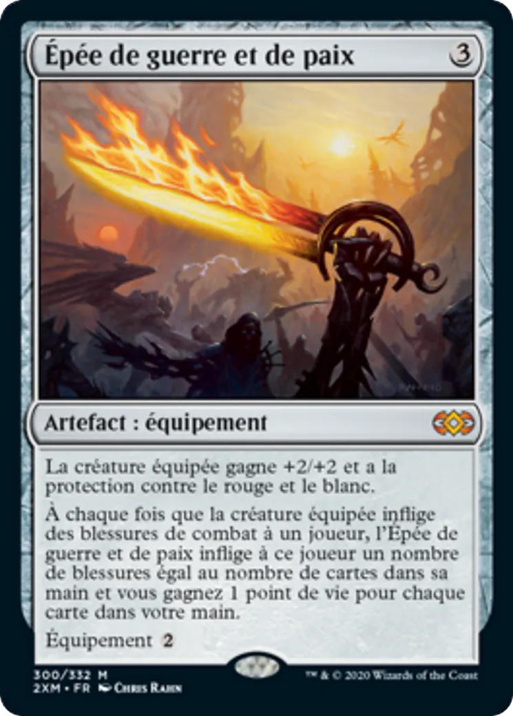 Épée de guerre et de paix — Double Masters — Magic: The Gathering