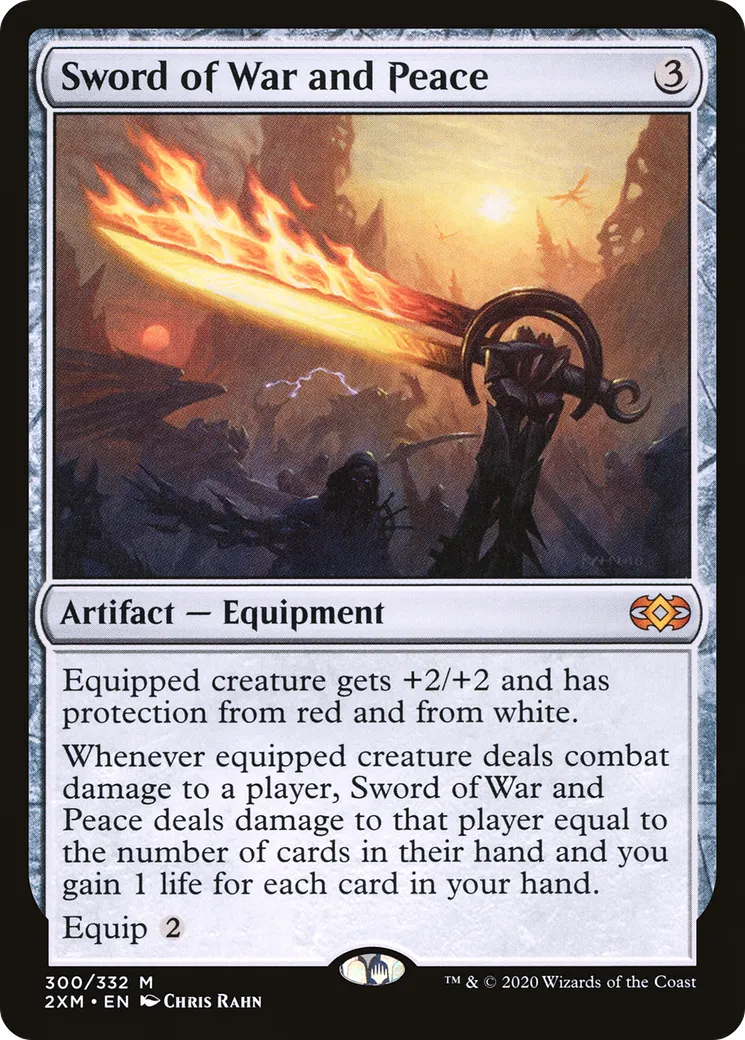Sword of War and Peace — Double Masters — Magic: The Gathering