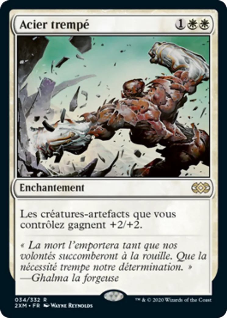 Acier trempé — Double Masters — Magic: The Gathering