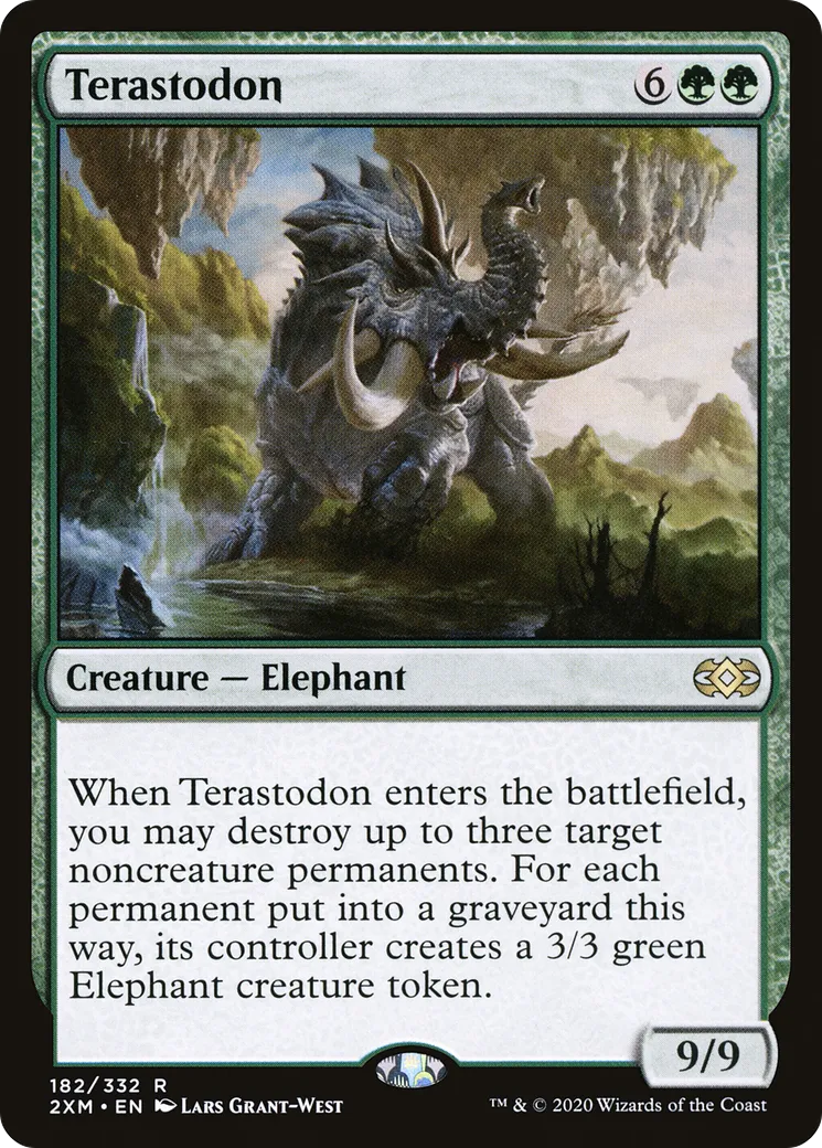 Terastodon — Double Masters — Magic: The Gathering