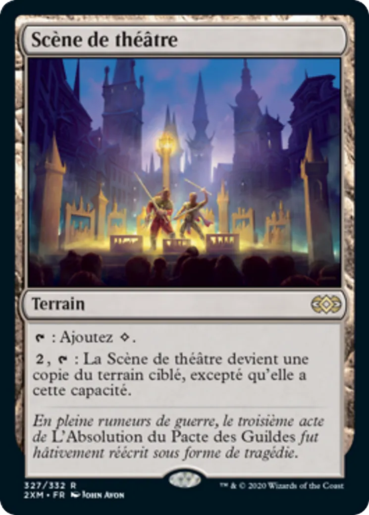 Scène de théâtre — Double Masters — Magic: The Gathering