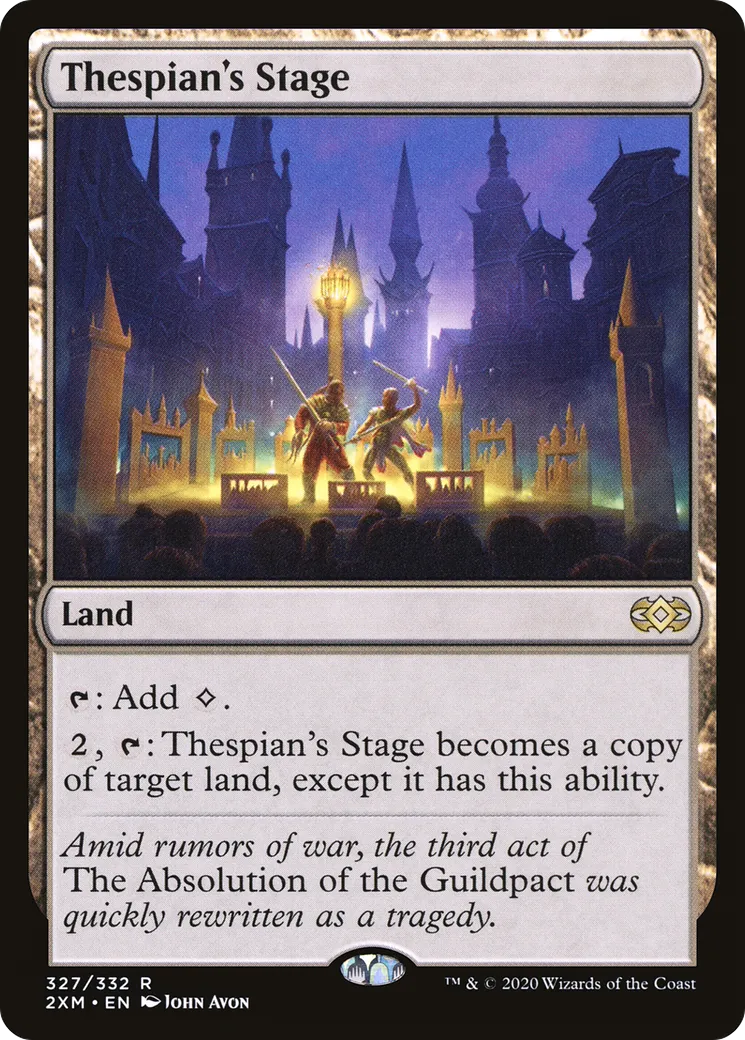 Thespian's Stage — Double Masters — Magic: The Gathering