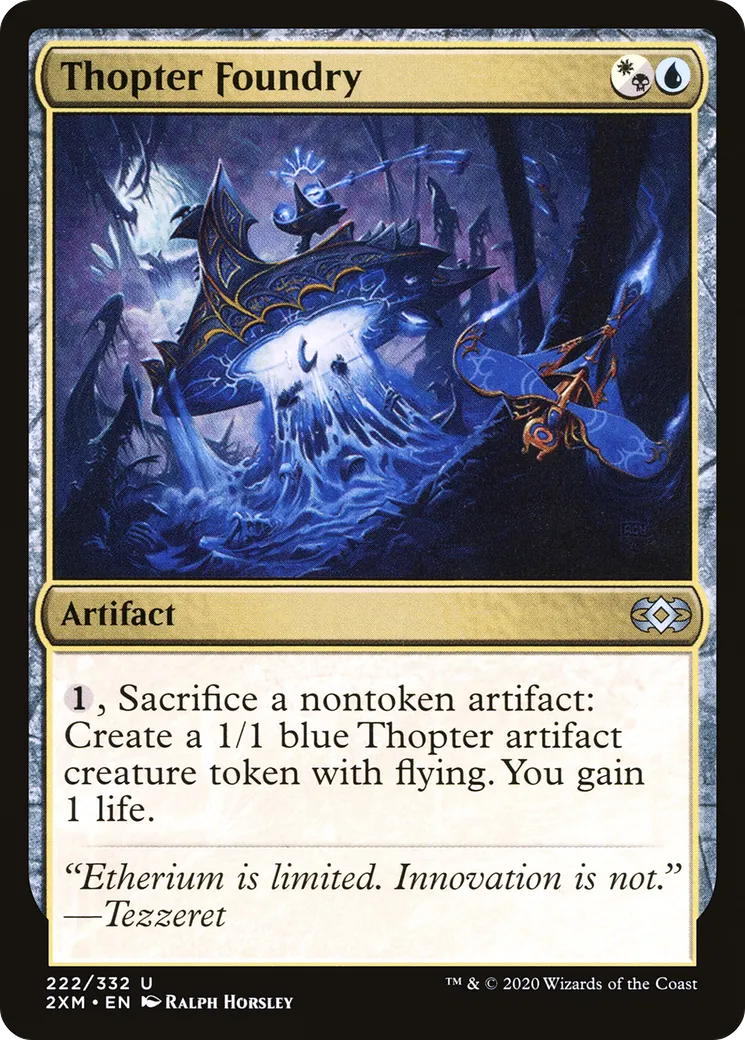 Thopter Foundry from Double Masters - Magic: The Gathering