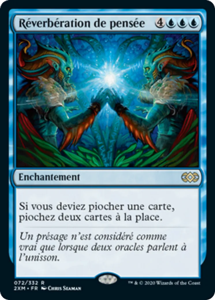 Réverbération de pensée from Double Masters - Magic: The Gathering