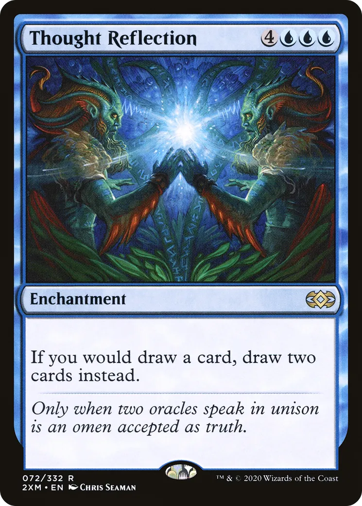 Thought Reflection — Double Masters — Magic: The Gathering