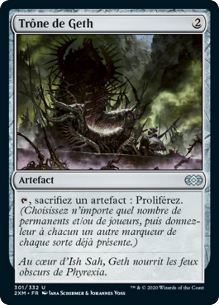 Trône de Geth — Double Masters — Magic: The Gathering