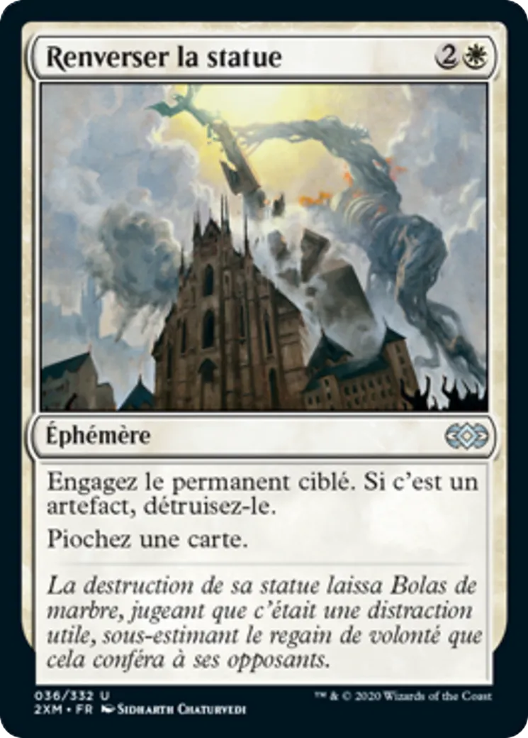 Renverser la statue from Double Masters - Magic: The Gathering