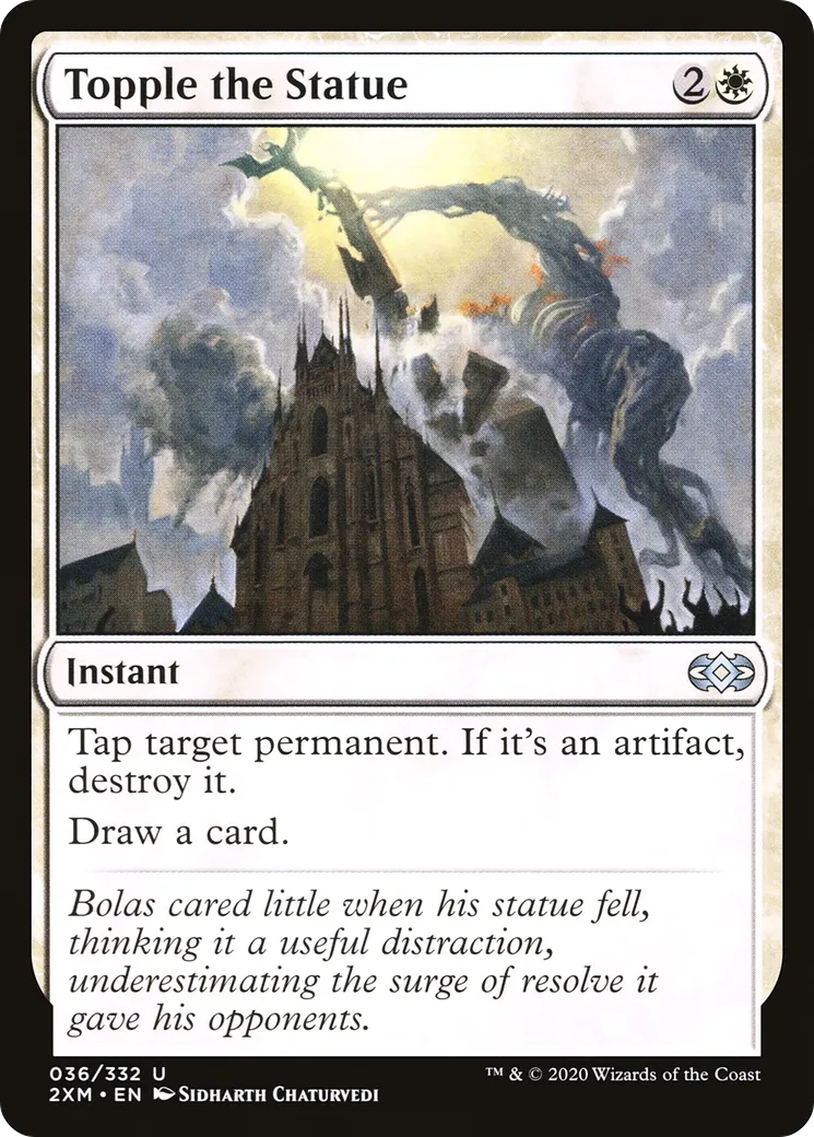 Topple the Statue — Double Masters — Magic: The Gathering