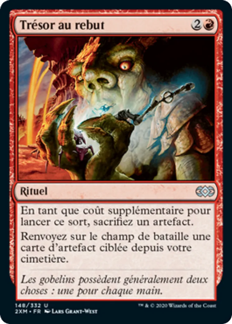 Trésor au rebut — Double Masters — Magic: The Gathering
